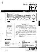 Yamaha R-7 - Service Manual 